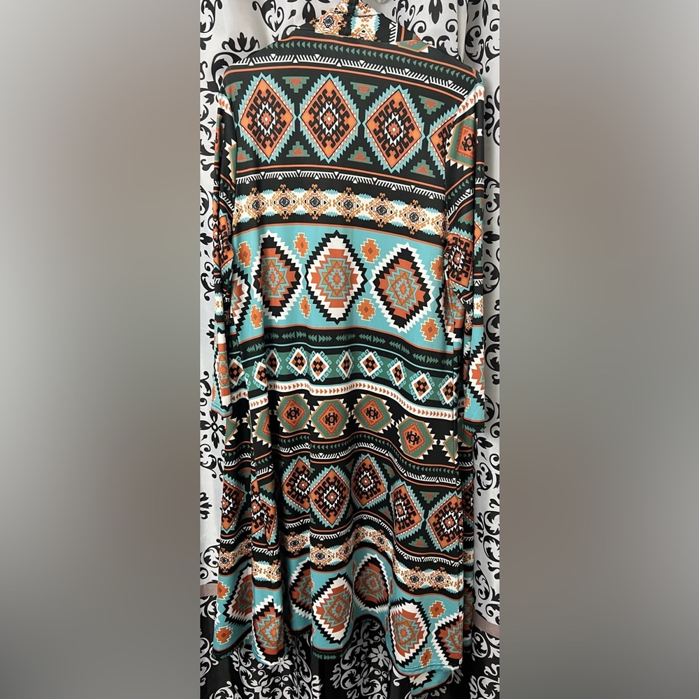Aztec/Geometric Duster - Picture 2 of 2
